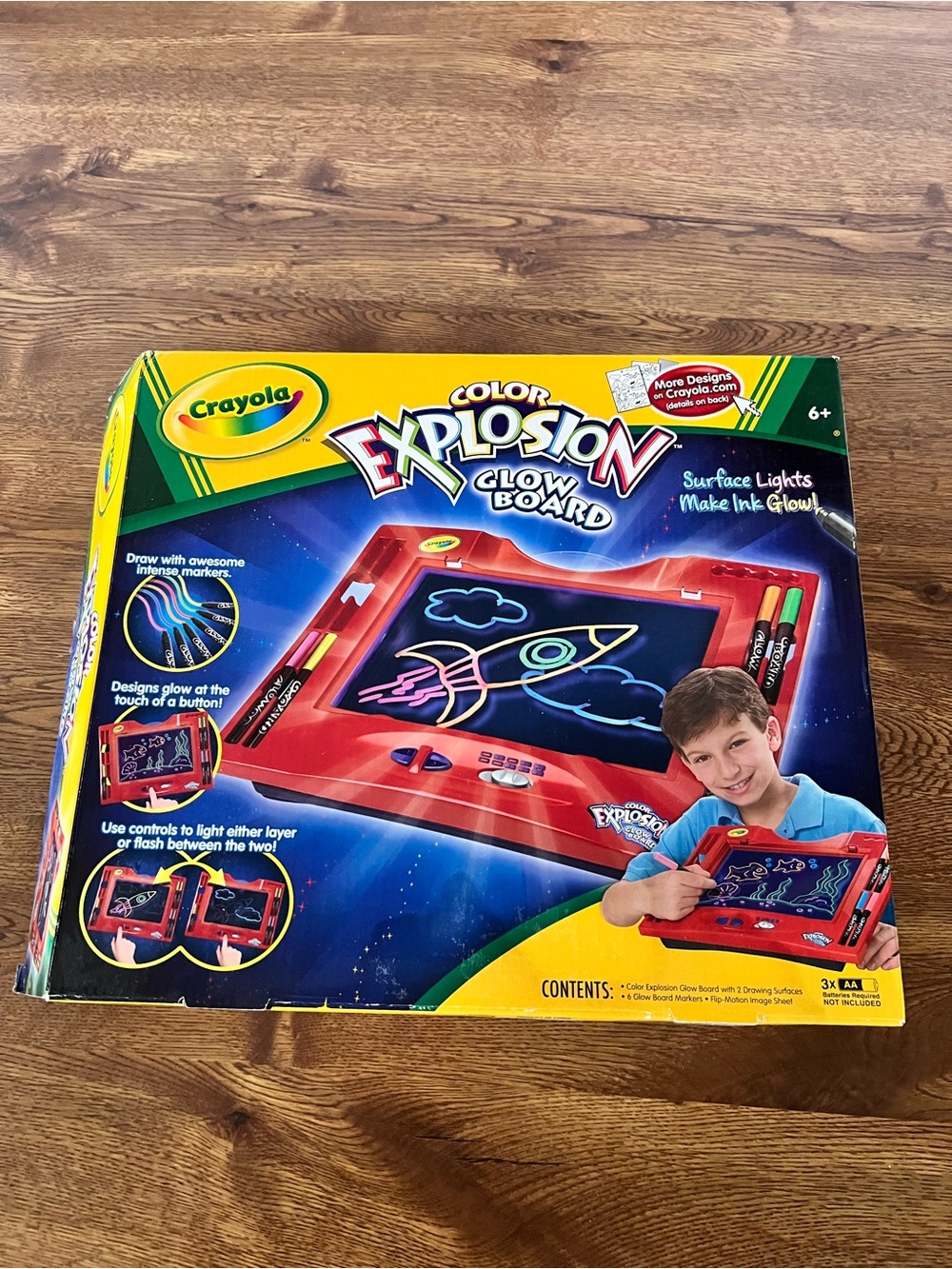 Crayola Color Explosion Glow Board